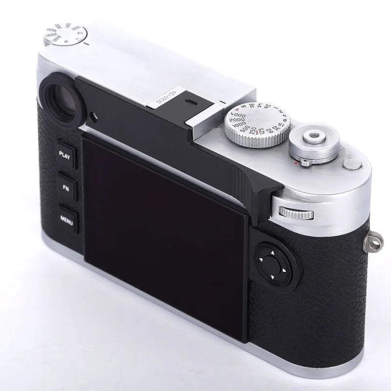 Aluminum Alloy Finger Grip for Leica M11 – Lightweight Black Camera Finger Grip Babs
