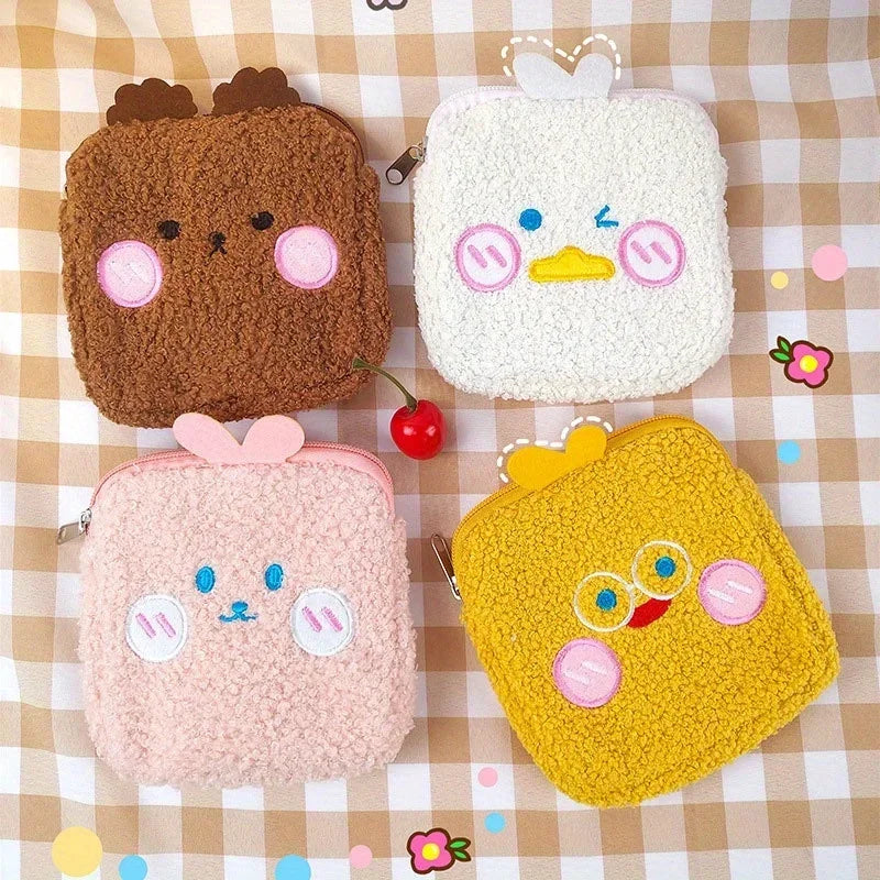 Cartoon Mini Cosmetic Bag – Cute Portable Pouch for Women & Kids Mini Cosmetic Pouch Babs