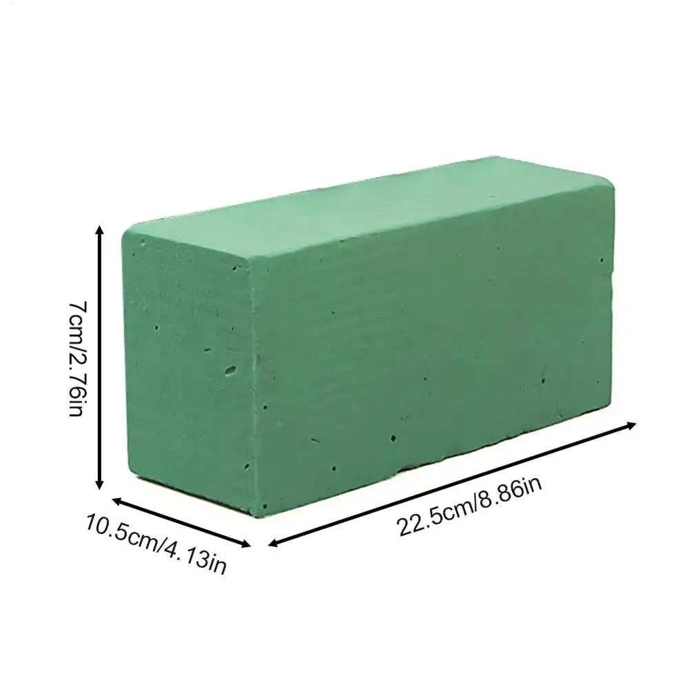 Wet Floral Foam Block for Wedding & Flower Arrangements Floral Foam Block Babs Green 1pcs