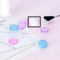 50pcs 3g Frosted Cosmetic Jars – Eye Shadow & Powder Bottles Cosmetic Packaging Jars Babs white-50pcs