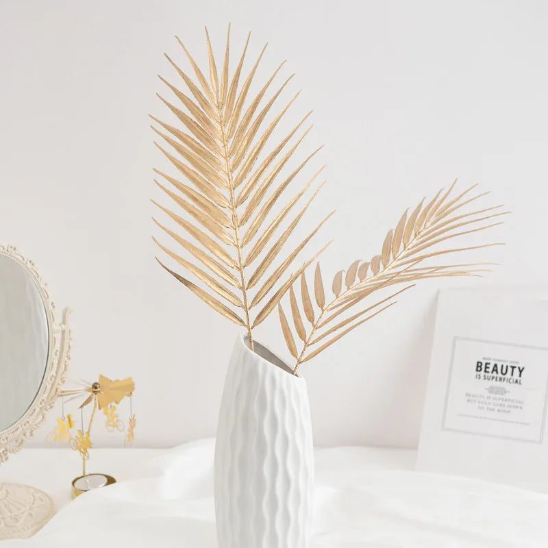 Artificial Tropical Palm Leaves 5/10 Pcs – Wedding & Home Décor Artificial Plant Decor Babs