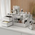 Desktop Cosmetic Organizer with Drawers & Multi-Slot Storage Cosmetic Organizer Babs WHITE
