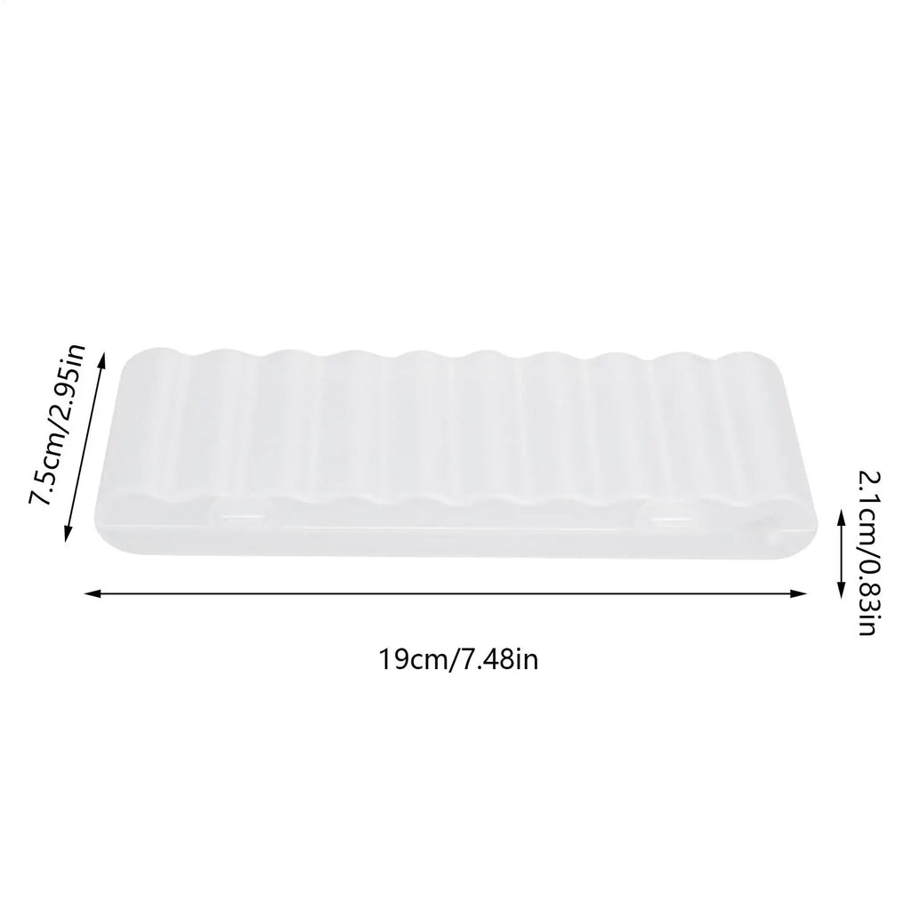 10-Slot Battery Storage Case – Protective Holder Box Battery Storage Case Babs
