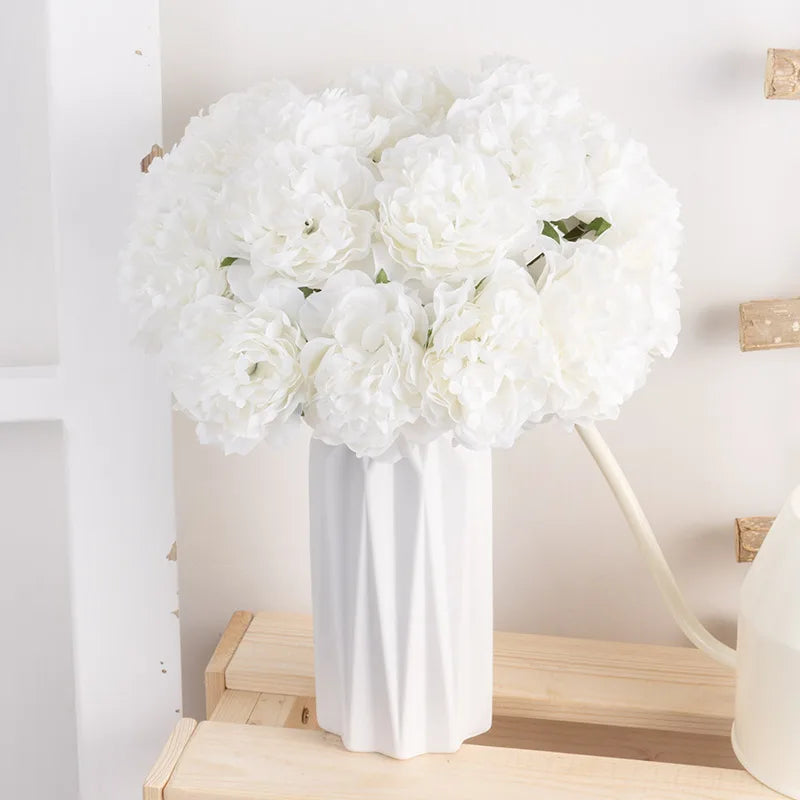 Silk Peony Artificial Flowers – Wedding & Home Décor Bouquet Artificial Flower Bouquet Babs