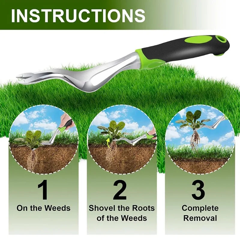 Hand Weeder Tool – Ergonomic Garden Weed Puller & Digger Garden Hand Weeder Babs