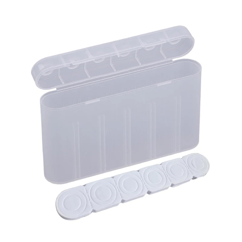6-Slot Waterproof 18650 Battery Storage Box | Portable Case Battery Storage Case Babs