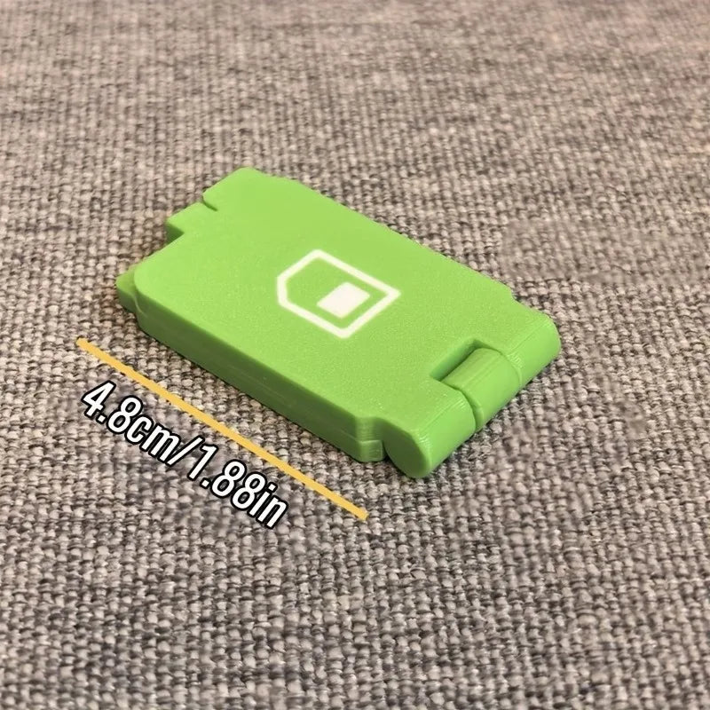 2-Pack Portable SIM Card & Eject Pin Storage Case Organizer SIM Card Storage Case Babs