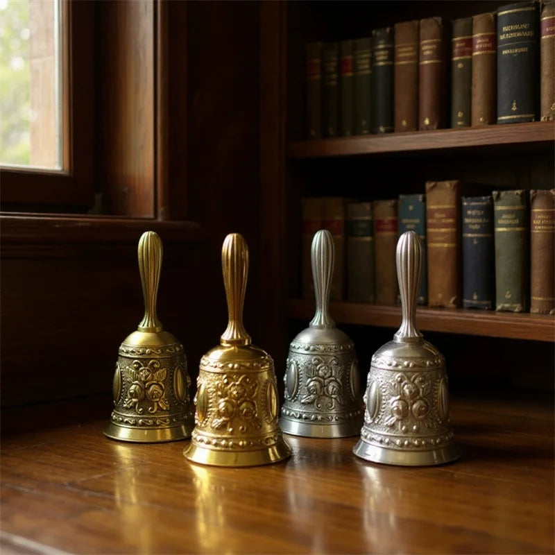 Retro Copper Hand-Shaken Bell – Dining, Classroom & Call Bell Copper Hand Bell Babs