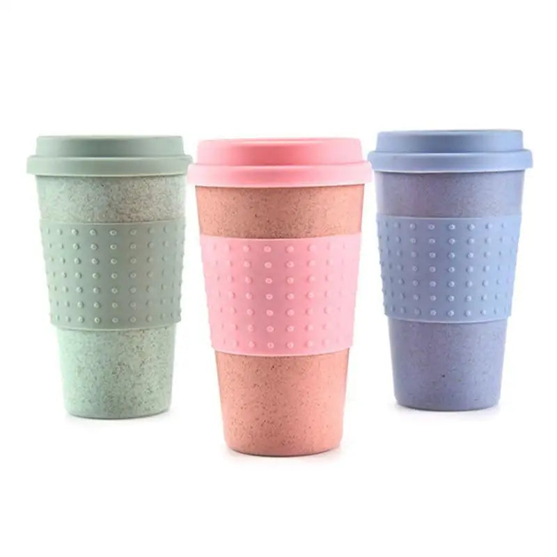 Wheat Straw Eco-Friendly Reusable Travel Mug | Creative Cup Reusable Travel Mug Babs
