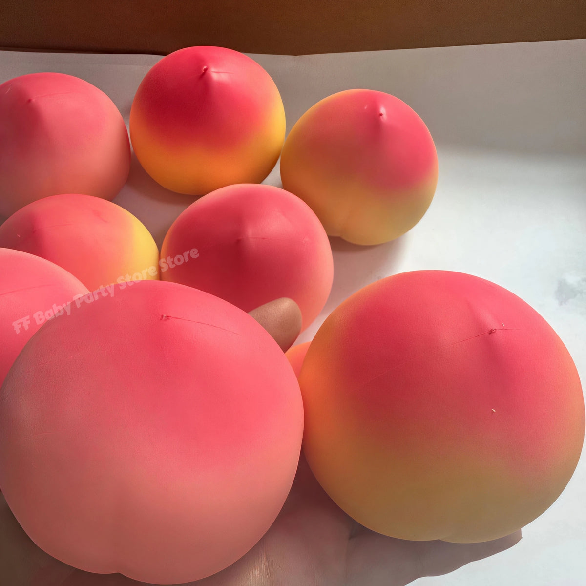 Peach Squishy Toy Slow Rising Crispy Sound Fidget Toy Gift Squishy Fidget Toy Babs