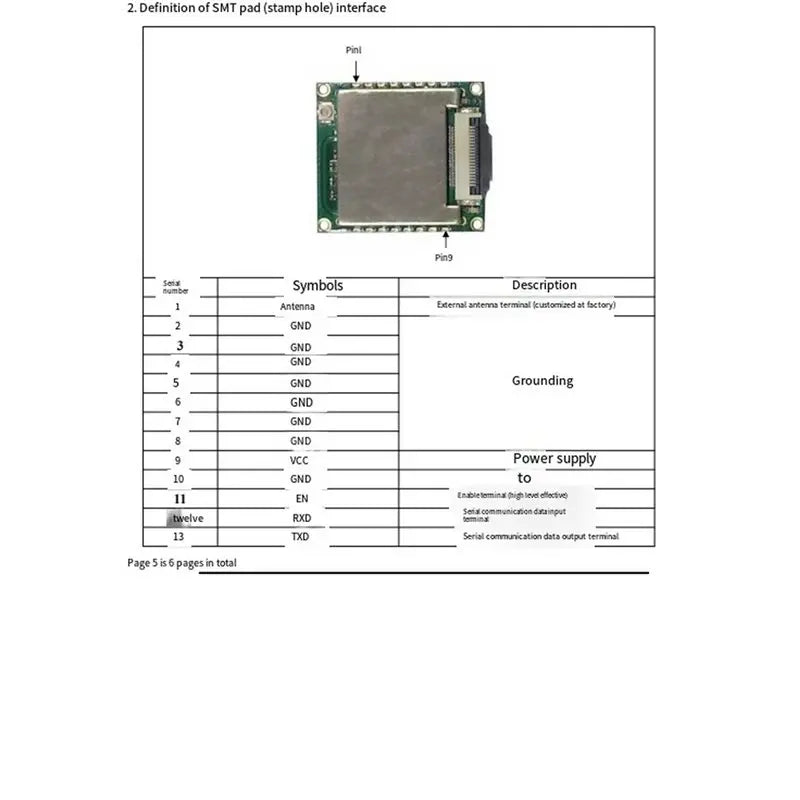 PR9200 UHF RFID Reader Writer Module 902-928MHz 18-26dBm Mini RFID Reader Module Babs