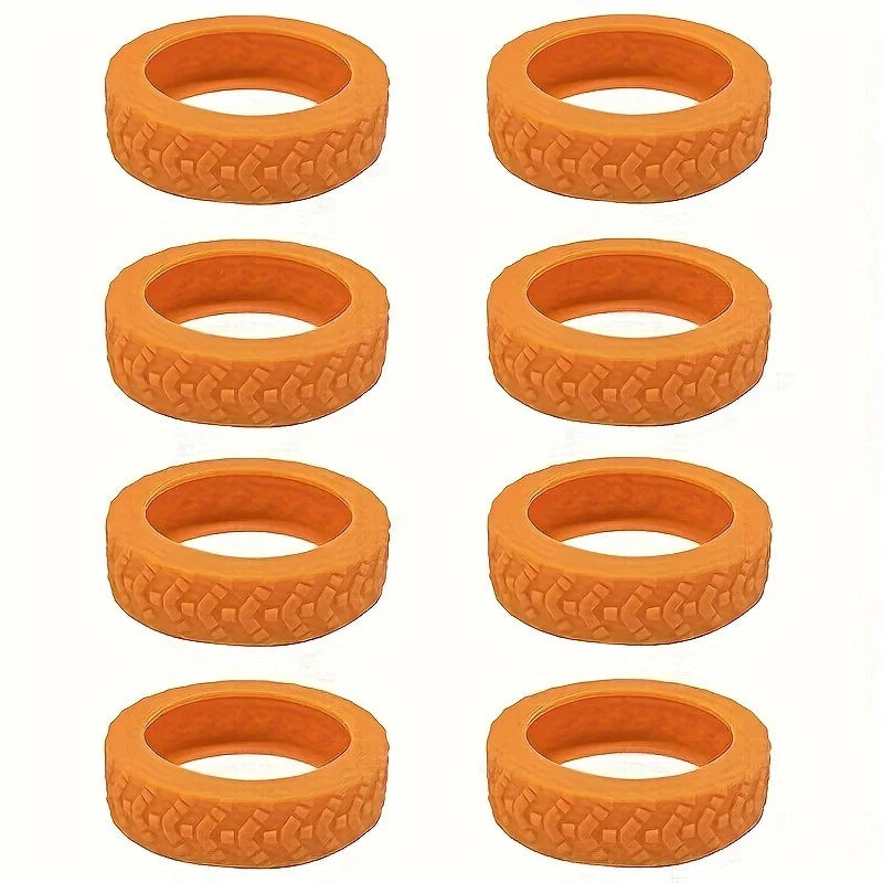 Silicone Luggage Wheel Covers 8-Piece – Noise Reducing Caps Luggage Wheel Covers Babs 8pcs