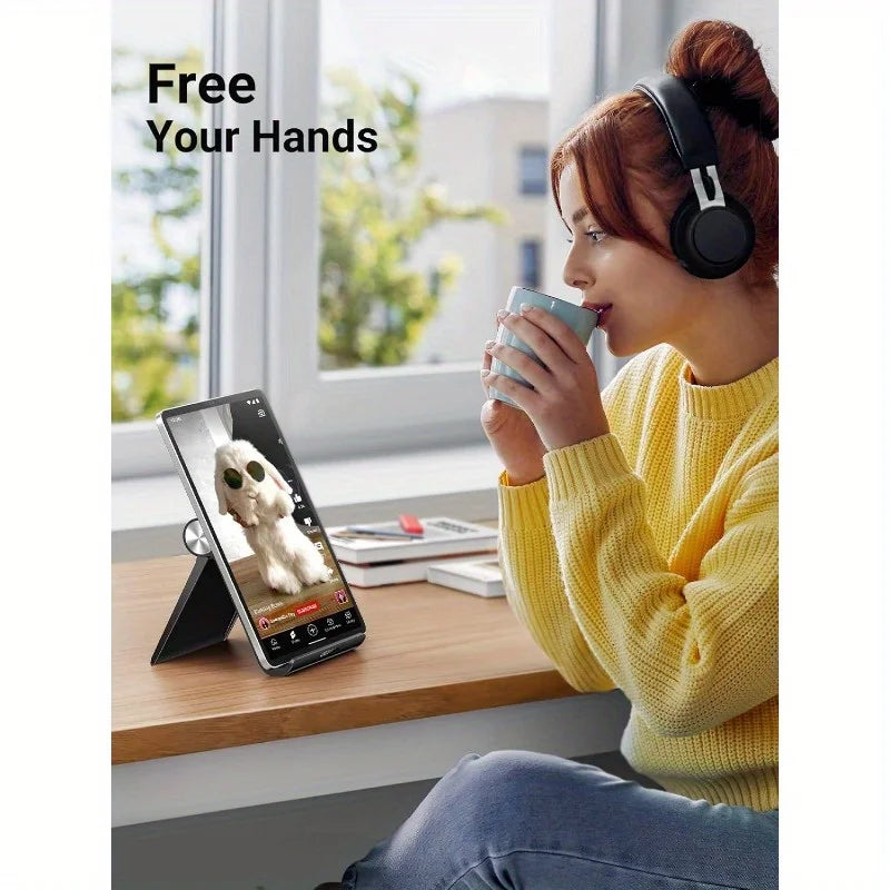 Adjustable Foldable Tablet & Phone Desk Holder | Portable Stand Phone & Tablet Stand Babs