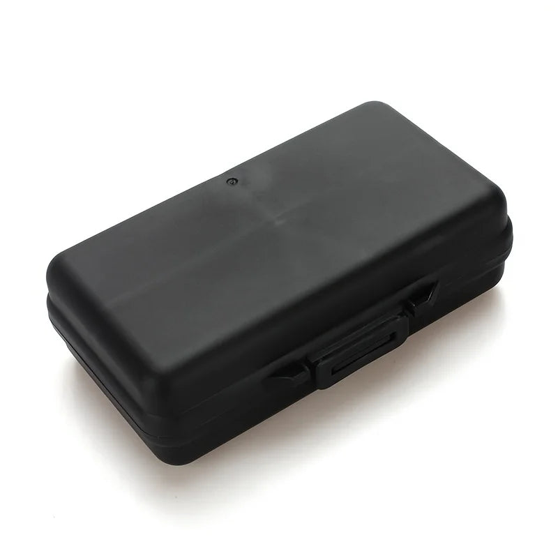 USB Storage Box with Compartments & Cover – Office & Travel Desk Storage Organizer Babs black