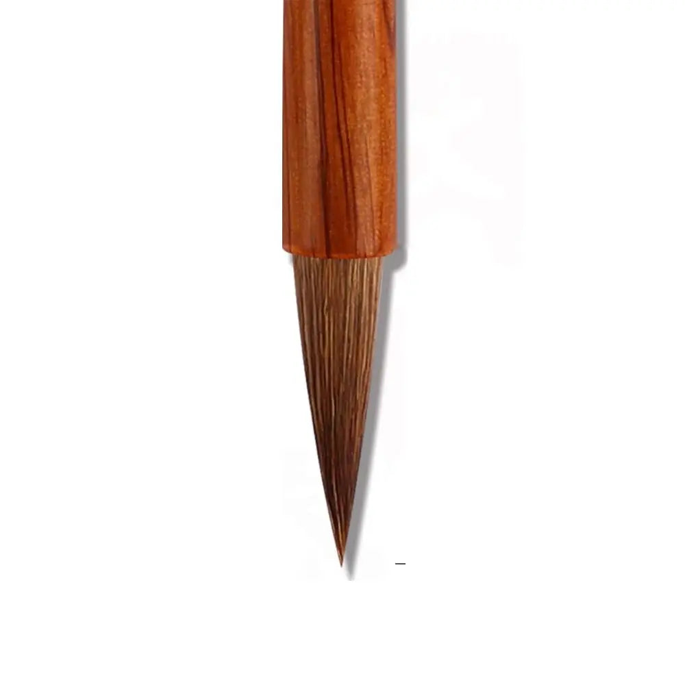 Chinese Calligraphy Art Brush – Wolf Hair & Wood Handle Calligraphy Art Brush Babs 5