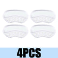 4PCS Silicone Heel Grips – Anti-Slip Cushion Inserts for Shoes Heel Cushion Inserts Babs Transparent 4PCS
