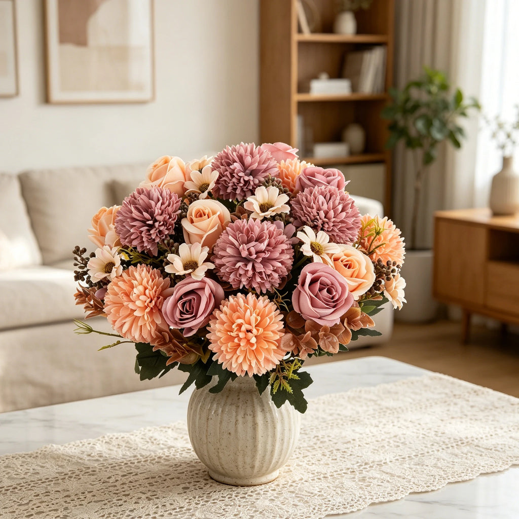 Silk Rose Artificial Flowers – Wedding, Home & Bridal Décor Artificial Silk Flowers Babs