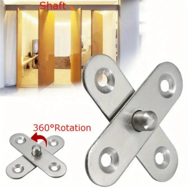 360° Hidden Pivot Door Hinges Stainless Steel – 2-Set Door Pivot Hinge Babs