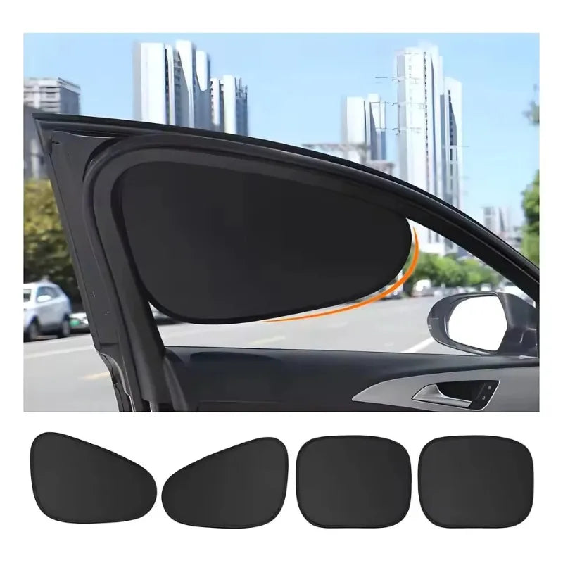 Electrostatic Car Side Window Sun Shade – 99.9% UV Blocker Car Window Sun Shade Babs
