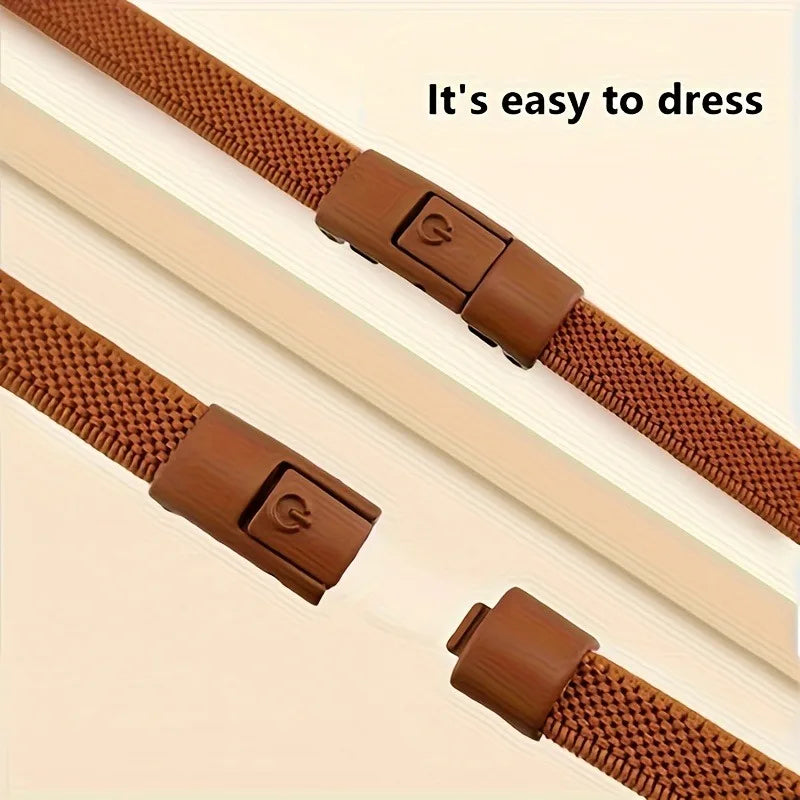 Elastic No-Tie Shoelaces 100cm with Buckles | Babs Elastic Shoelaces Babs