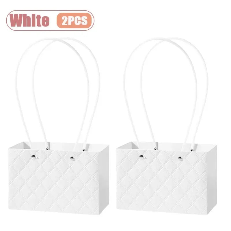 Reusable Waterproof Floral Gift Tote Bags – Wedding & Party