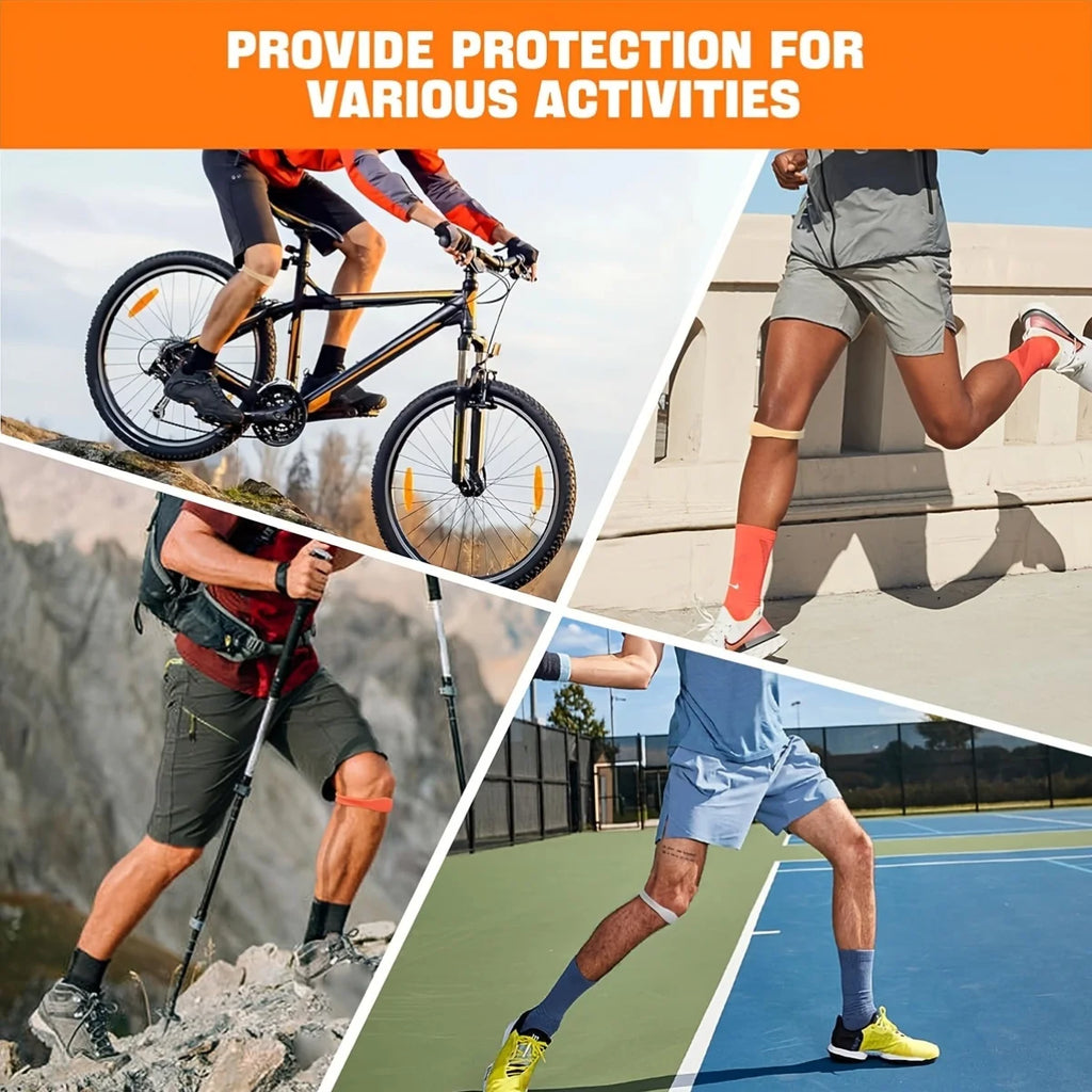 2PCS Compression Knee Pads with Patella Strap – Sports Support Compression Knee Pads Babs
