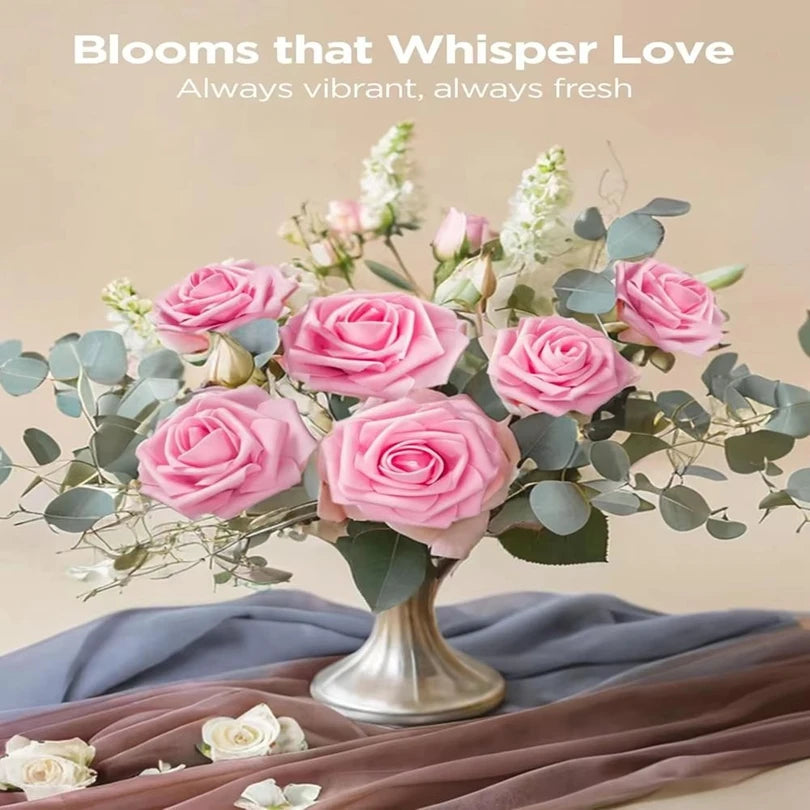 Artificial PE Foam Roses – Wedding, Home & Party Décor Artificial Flowers Babs