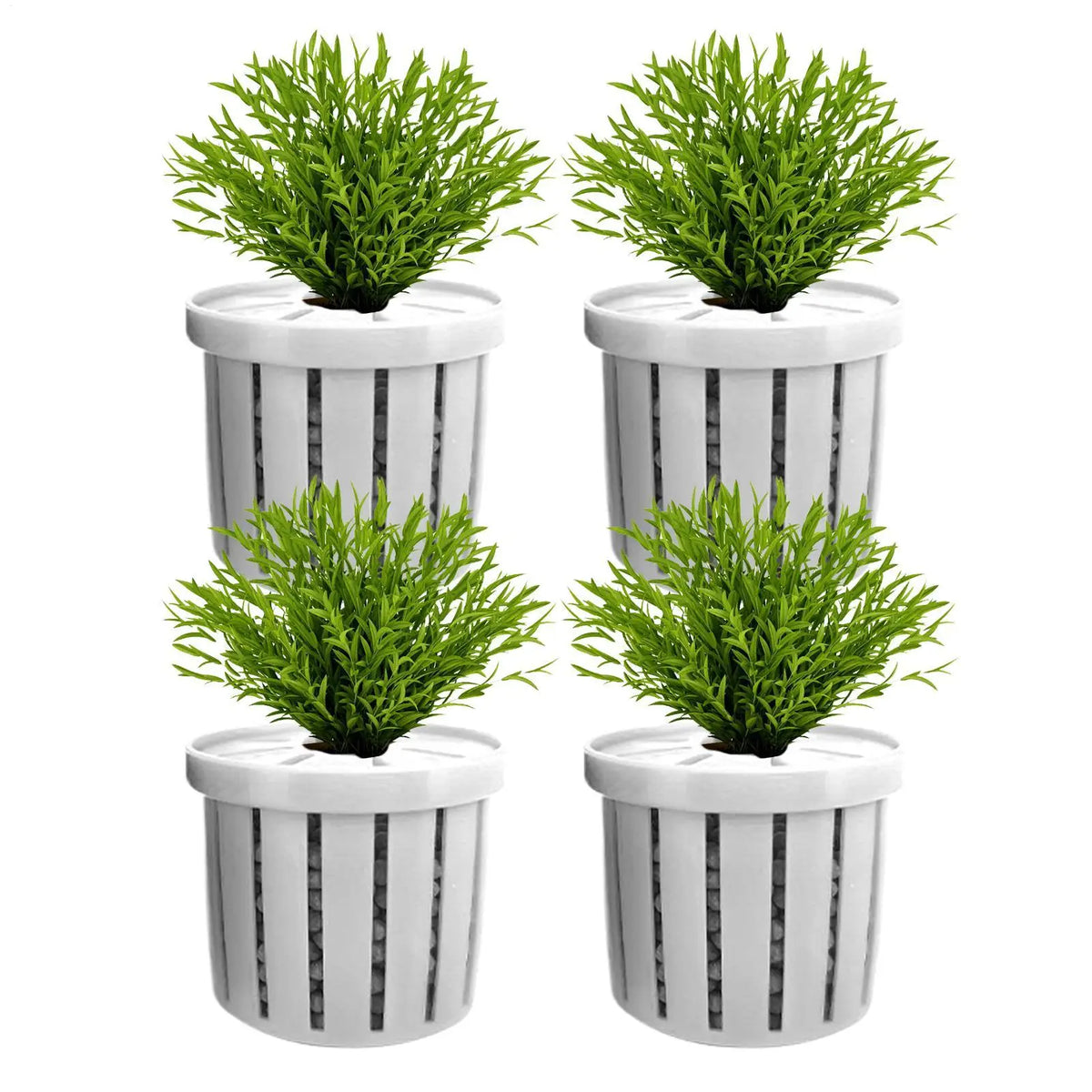 4-Pack Aquarium Net Cup Planter Baskets for Fish Tanks Aquarium Planter Basket Babs