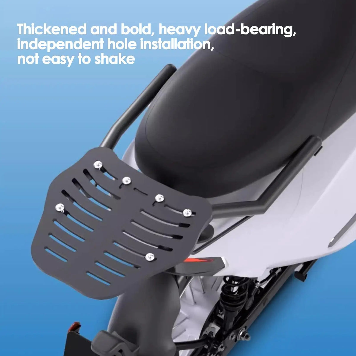 Adjustable Motorcycle Luggage Rack – Stainless Steel Trunk Rack Motorcycle Luggage Rack Babs