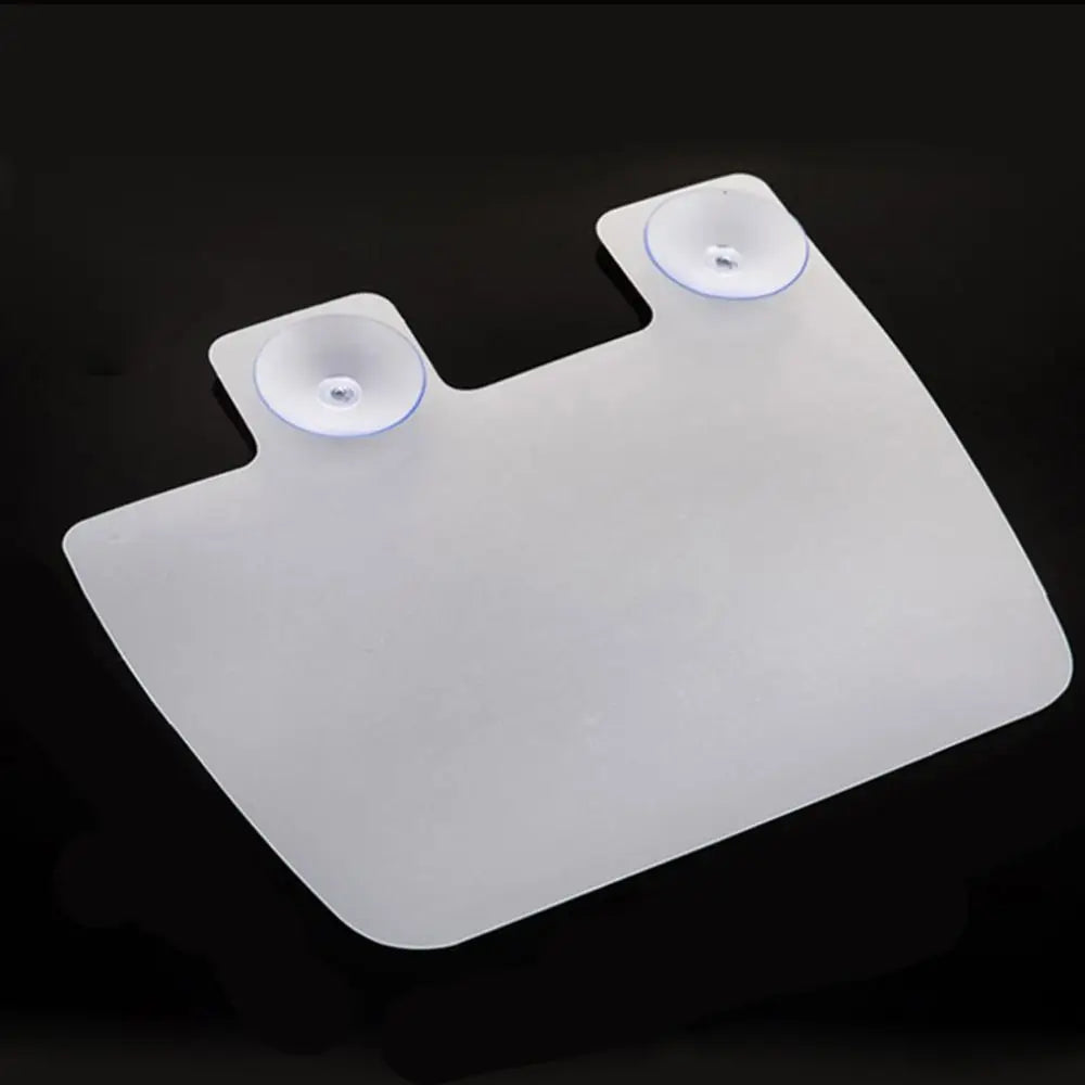 Silicone Sink Splash Guard with Suction Cup | Waterproof Baffle Sink Splash Guard Babs white