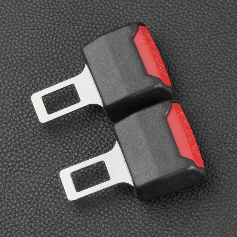 2PCS Car Seat Belt Extender Clip Buckle – Baby Car Seat Safety Seat Belt Extender Babs 2PCS Black
