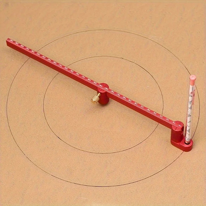 Woodworking Scribing Gauge & Center Finder Ruler – Aluminum Woodworking Scribing Gauge Babs