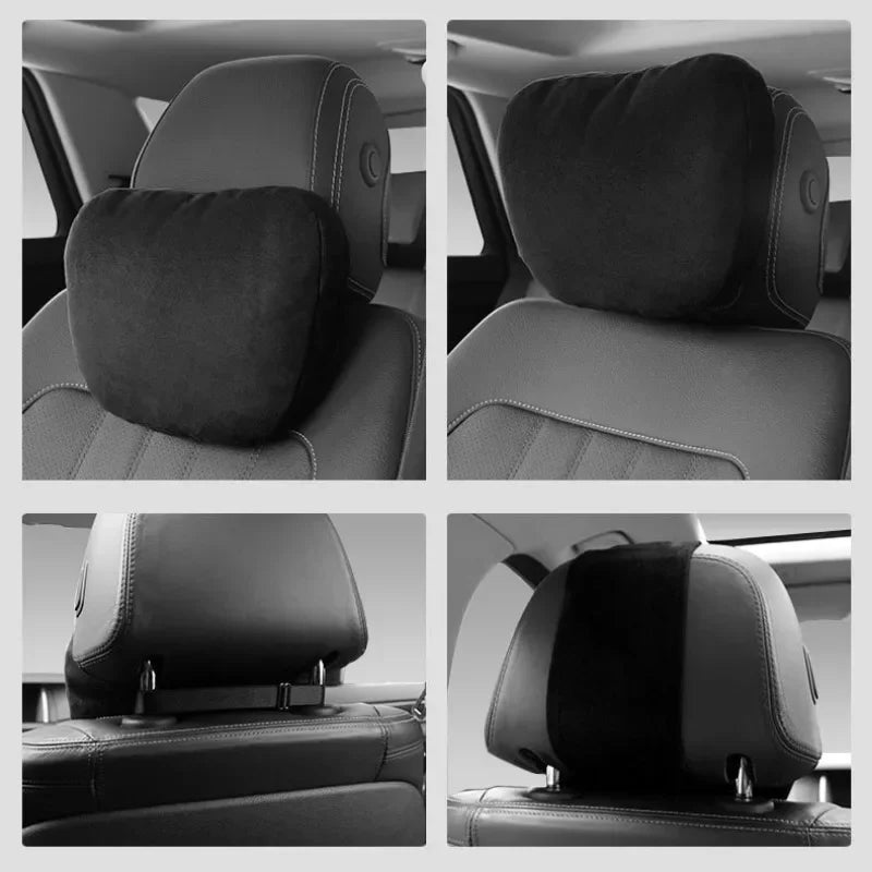 Car Headrest Neck Support Pillow – Soft Adjustable Cushion Car Neck Pillow Babs