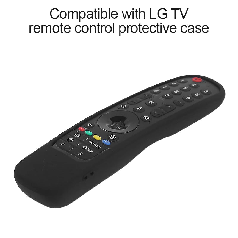 Silicone TV Remote Cover Protector for Samsung & LG Remote Control Cover Babs YKQ004-Black