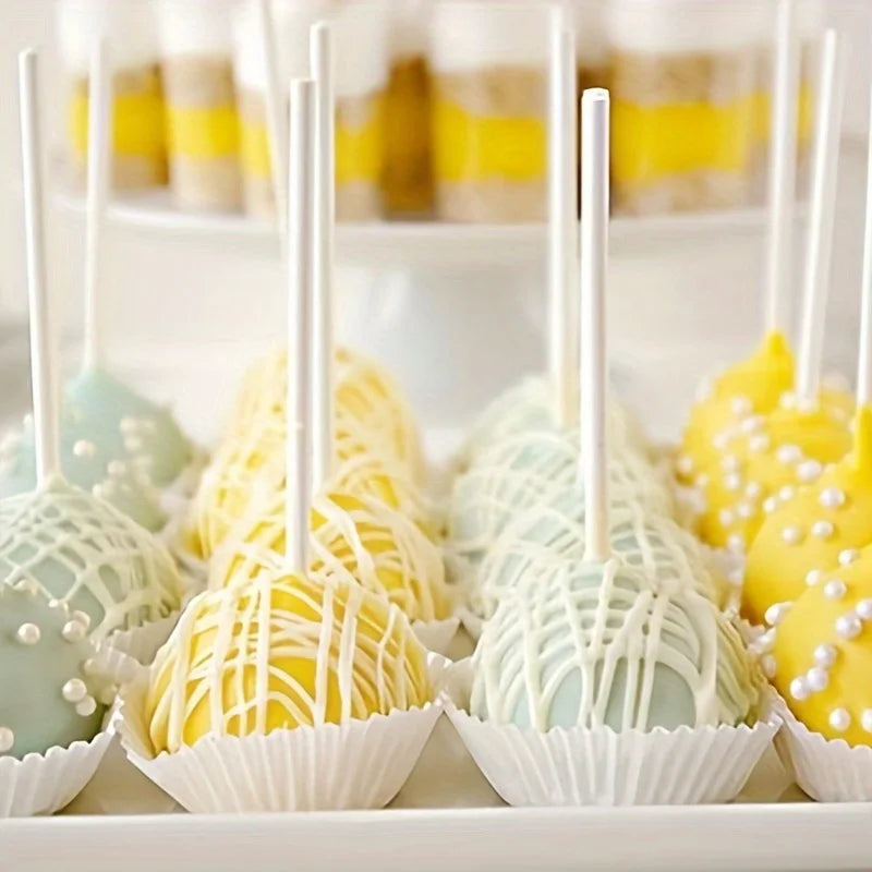Lollipop Sticks – Tasteless, Fluorescent-Free Plastic Candy Sticks Candy Making Sticks Babs