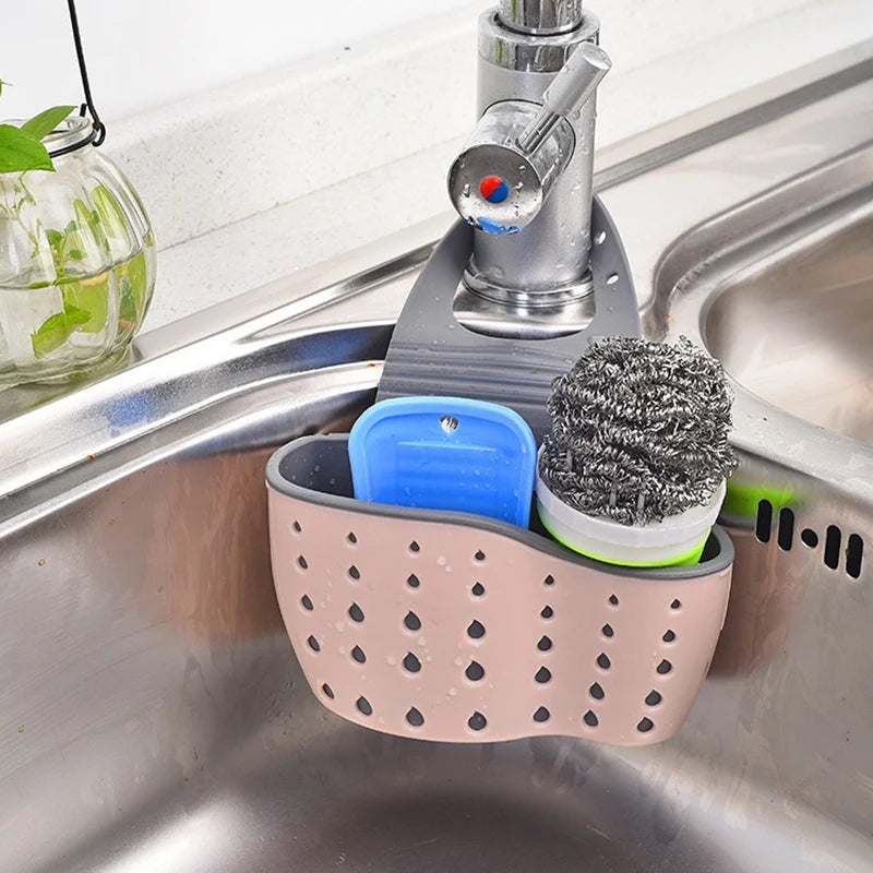 Kitchen Sink Sponge Holder & Under-Sink Organizer SNJ002 Sink Sponge Holder Babs