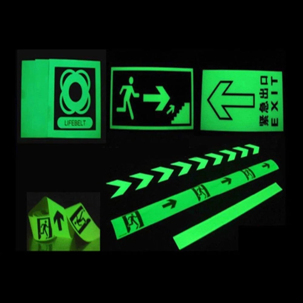 3M Glow in the Dark Wall Sticker Tape – Luminous DIY Decal Glow Wall Sticker Babs