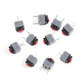 10Pcs Kailh Silent Mouse Micro Switch 6x6x7.3mm Mute Button Mouse Micro Switch Babs one size