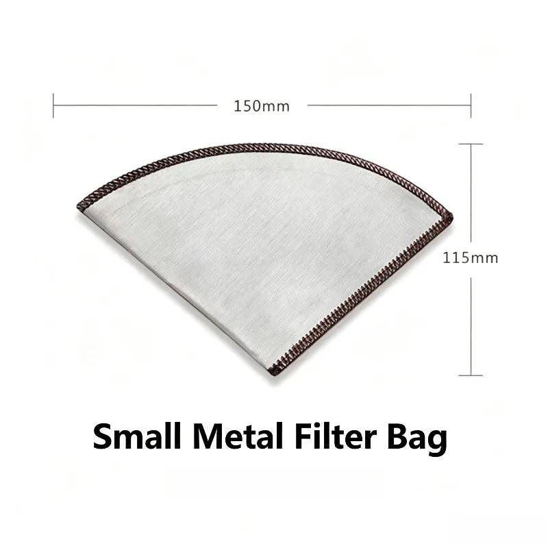 Reusable Stainless Steel Coffee Filter Cone Dripper Coffee Filter Cone Babs A