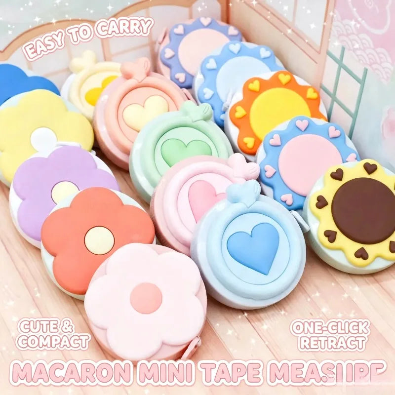 Macaron Mini Tape Measure – Portable Soft Body Measuring Tape Soft Tape Measure Babs