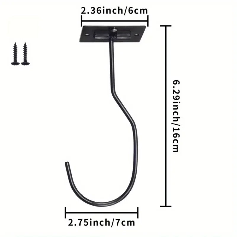 Under Cabinet Banana Holder Hook – 2 or 4 Pcs | Iron Hanger Cabinet Storage Hook Babs