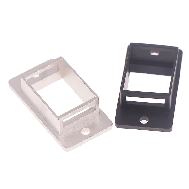 RJ45 1-Port Metal Keystone Panel Mount Bracket Adapter Holder Keystone Panel Bracket Babs