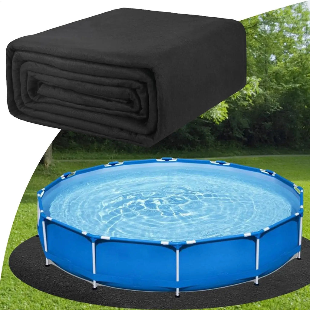 Round Pool Liner Pad for Above Ground Pools – Heavy Duty Pool Liner Pad Babs