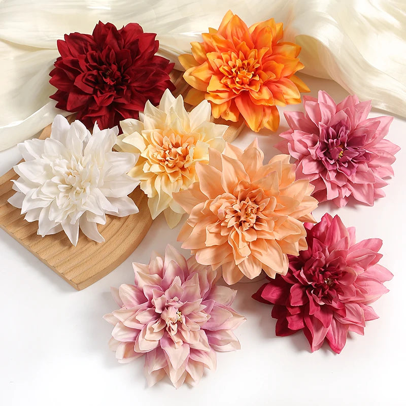 Artificial Dahlia Silk Flowers 15cm – Wedding & Home Décor Artificial Silk Flowers Babs