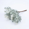 Artificial Plastic Flowers for Christmas, Weddings & DIY Decor Artificial Flowers Babs dark green 1 pc