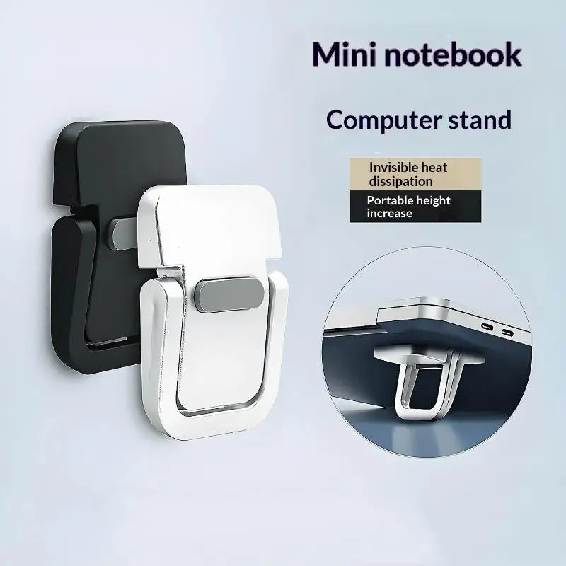 Mini Foldable Laptop Stand Legs – Invisible Riser & Keyboard Holder Laptop Stand Babs