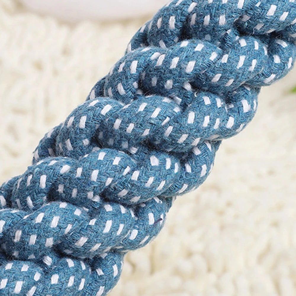 Double-Ring Dog Rope Toy – Durable Chew & Tug for Dogs Dog Rope Toy Babs