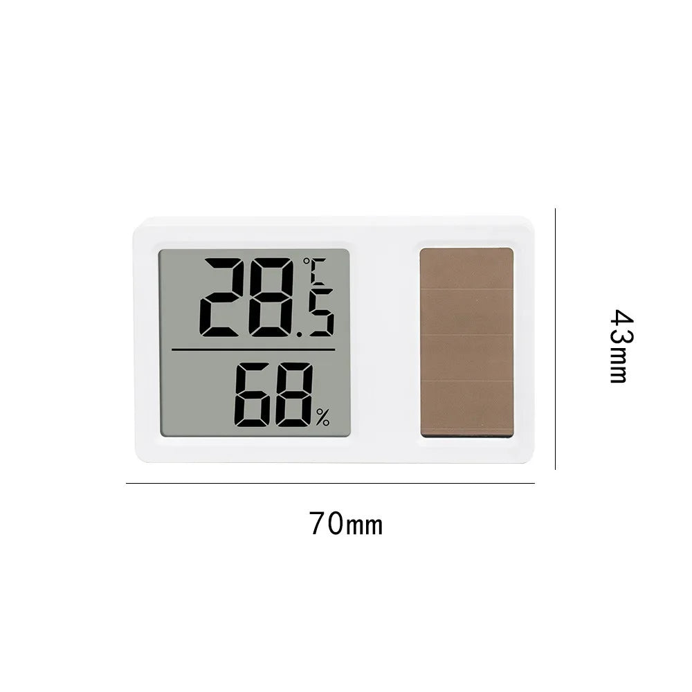 3-Pack Mini Thermometer Hygrometer – Indoor Humidity Monitor Thermometer Hygrometer Babs 3PCS