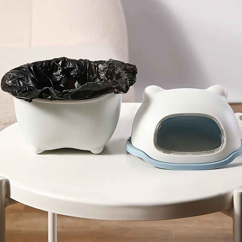 Cartoon Desktop Trash Can – Cute Office Desk Waste Bin Gift Desktop Trash Can Babs