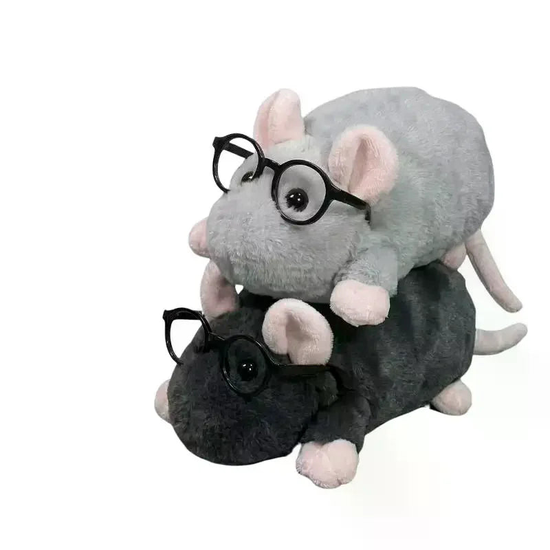 Cute Mouse Plush Pencil Case – Large Capacity Stationery Pouch Plush Pencil Case Babs